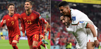 España se enfrenta Marruecos