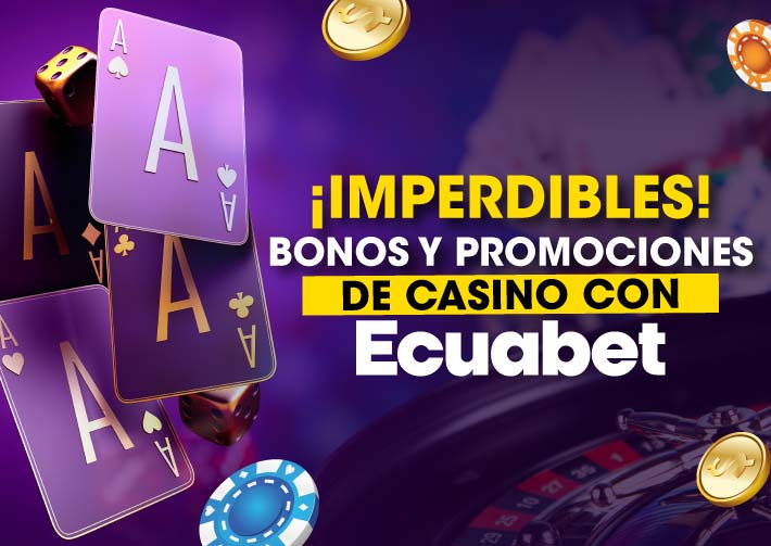Promociones de casino. Te decimos como ganar USD, Freebet, y más premios en Ecuabet.