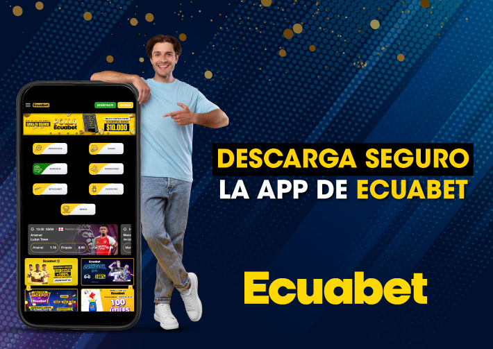 Descarga la app Ecuabet y gana con tus pronósticos deportivos y apuestas de casino