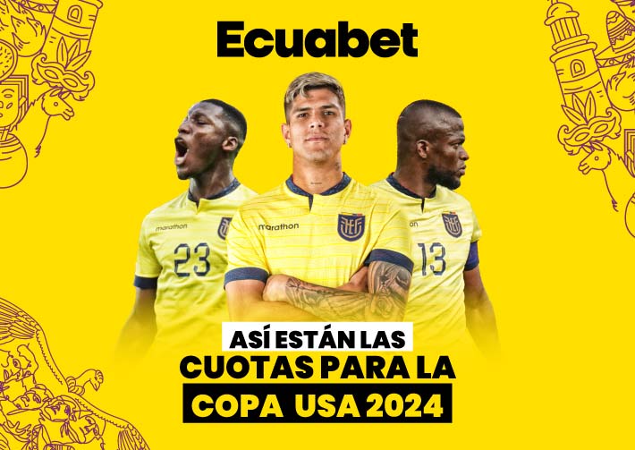 Descubre las cuotas para la Copa América 2024, análisis de los favoritos, promociones de Ecuabet y los convocados Ecuador. ¡Ingresa aquí!