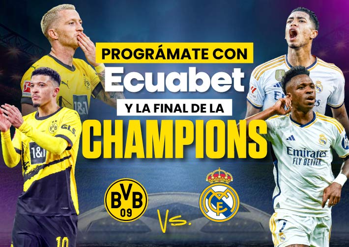Final de la Champions League entre Borussia Dortmund vs Real Madrid