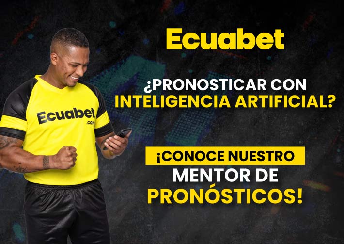 Con el Mentor de Pronósticos Deportivos de Ecuabet usas la Inteligencia Artificial (IA) para jugar. ¡Aquí te enseñamos a usarlo en tus partidos, pronósticos deportivos y apuestas!
