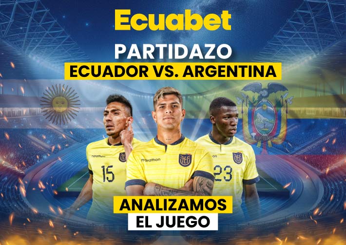 Analizamos el Ecuador vs Argentina previo a la Copa USA 2024. Haz tus apuestas y participa por un carro 0 km con Ecuabet y La Tri.