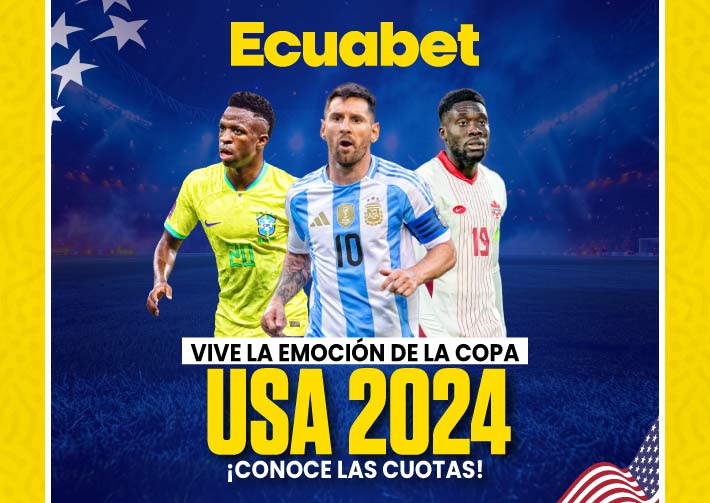 No te pierdas los detalles de la Copa América con Ecuabet partidos en vivo. Sigue a Ecuador vs México, Jamaica, Venezuela, y disfruta de los mejores pronósticos de USA 2024.