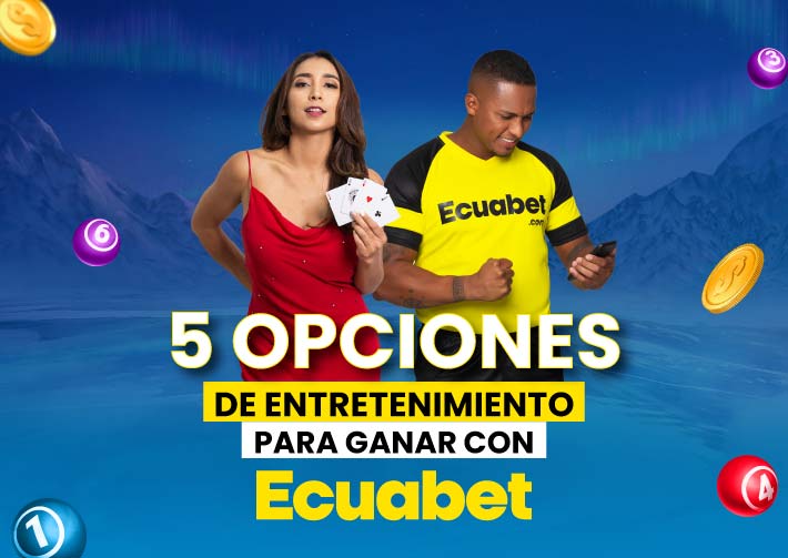 En Ecuabet casino encuentras todo tipo de diversión. Pronósticos deportivos, apuestas, casino, tragamonedas, y mucho más. ¡Conócelos aquí!