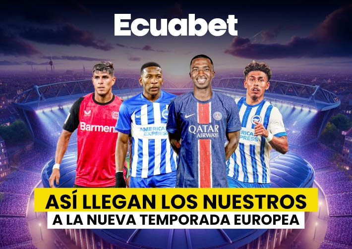 Te traemos la actualidad de los jugadores de Ecuador en el fútbol europeo. Willian Pacho, Moisés Caicedo, Piero Hincapié, y muchos más.