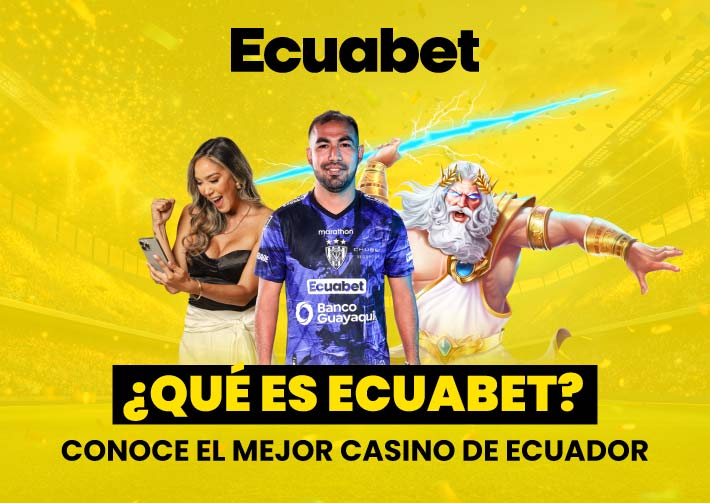 Si tienes dudas sobre qué es Ecuabet, acá te lo explicamos todo y cómo funciona Ecuabet. Conoce nuestra oferta, casino, apuestas y más.