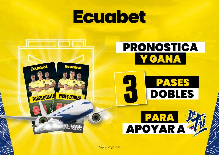 Vive en vivo los partidos de la Selección de fútbol de Ecuador vs Bolivia y vs Paraguay. Te llevamos a ver a La Tri en las Eliminatorias. ¡Haz tus apuestas y gana!