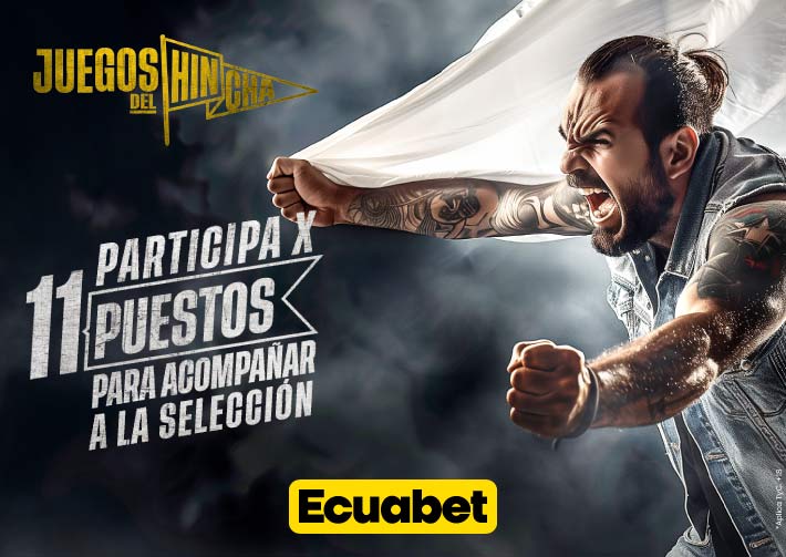 Buscamos al mejor hincha del fútbol de Ecuador, para ganar increíbles premios con su club de la LigaPro Ecuabet, La Selección de Ecuador (La Tri). ¡Participa aquí!