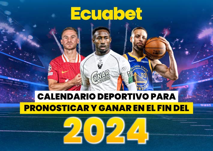 EN el fin de año haz tus pronósticos deportivos Ecuabet a los mejores partidos de Premier League, NFL y más. ¡Mira aquí el calendario!