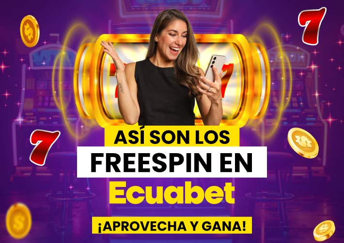 ¿Sabes que son los freespin en Ecuabet? Te contamos como puedes ganar muchos giros gratis en el casino online con solo jugar en tragamonedas