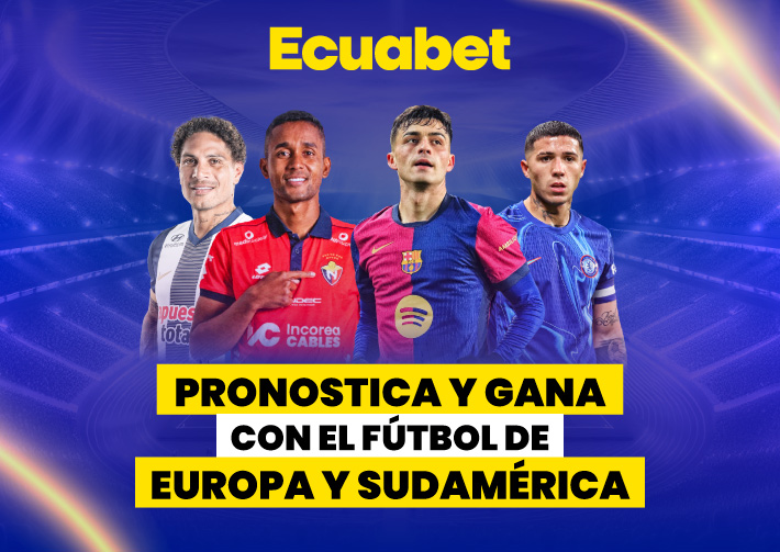 Gana con los pronósticos deportivos Ecuabet. Te traemos los mejores datos y cuotas para los partidos de Europa League y Copa Libertadores hoy