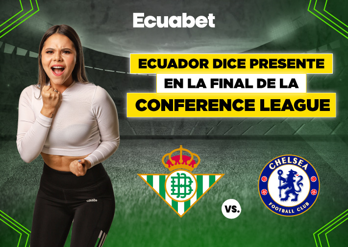 Vive la Final de Conference League: Chelsea vs Betis con Moisés Caicedo. ¡Apuesta en Ecuabet con las estadísticas de Moisés Caicedo!