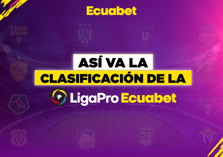 Consulta la tabla de posiciones Liga Pro y entérate de los partidos de Serie A de Ecuador. ¡Pronostica en la Liga Pro Ecuabet y gana!
