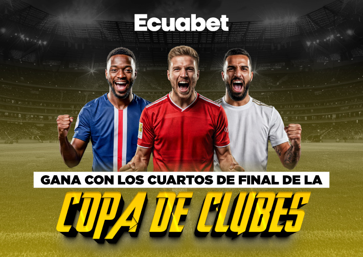 Cuartos del Mundial de Clubes: Conoce cuotas, datos y más. Pronostica al Bayern vs PSG, Real Madrid, Palmeiras, Fluminense en Ecuabet.