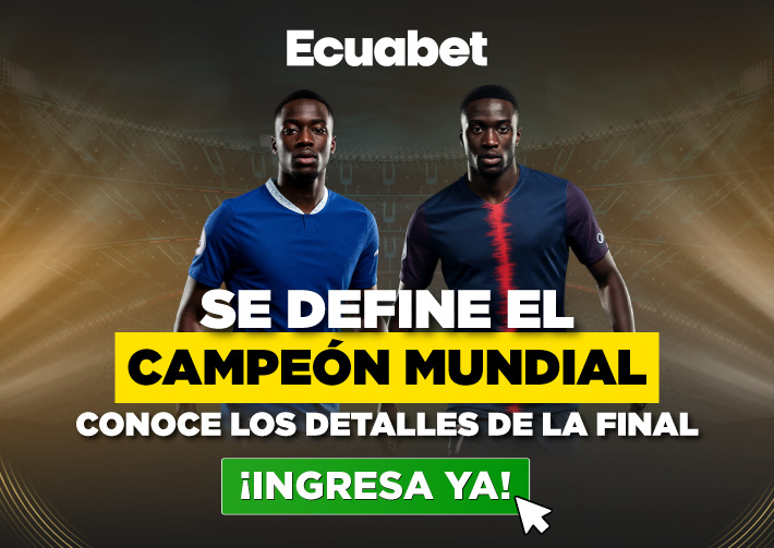 Datos, cuotas, historial, pronósticos, y más de la final Mundial de Clubes entre Chelsea y PSG en Ecuabet.