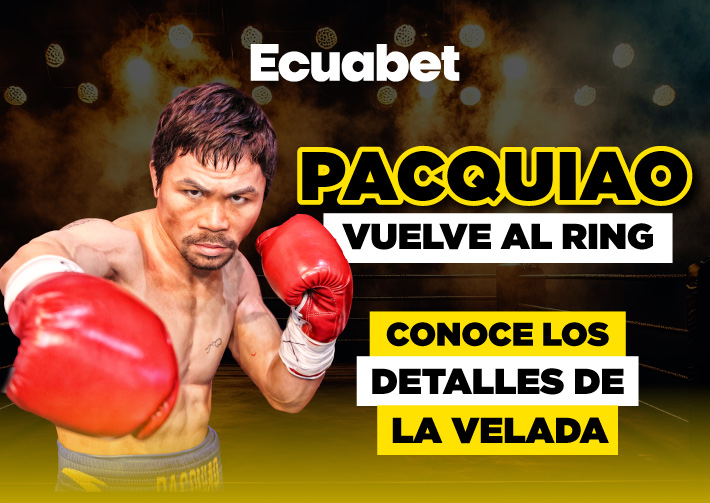 Apuestas de la próxima pelea de Manny Pacquiao contra Barrios, conoce cuotas, datos, estadísticas y más para tus pronósticos en Ecuabet
