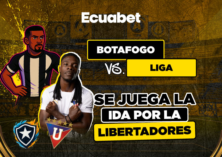 Pronósticos del partido Botafogo vs Liga de Quito en Ecuabet con las mejores cuotas y mercados de Ecuador. ¡Registrate ya!