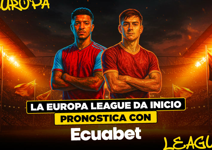 Pronósticos Jornada de la Europa League Fecha 1 2025 con partidos destacados y cuotas de apuestas en vivo en Ecuabet.