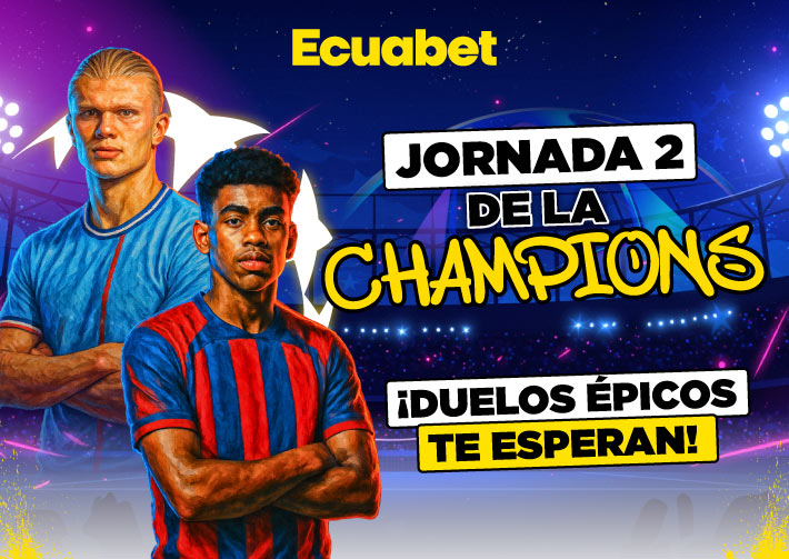 pronósticos de la jornada 2 de la Champione League con los mejores mercados y cuotas del país. ¡Entra ya!