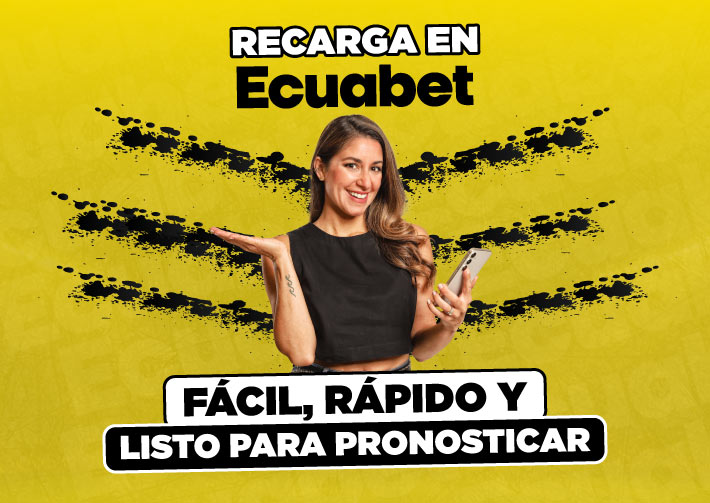 Conoce como recargar en Ecuabet: la mejor casa de apuestas en Ecuador con los mejores mercados y casino de Ecuador. ¡Entra ya!