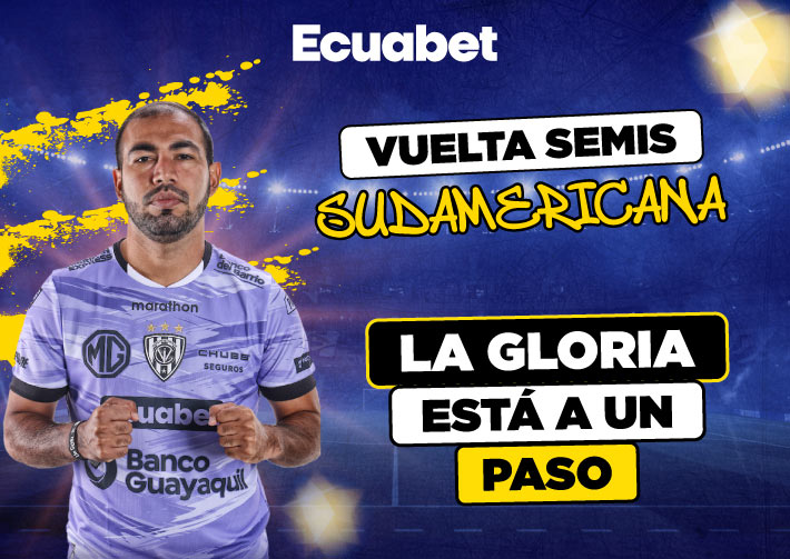 Pronósticos de las Semifinales de la Copa Suramericana con los mejores mercados y cuotas de Ecuador. ¡Ingresa ya a Ecuabet, la mejor casa de apuestas de Ecuador y haz tus apuestas de futbol!