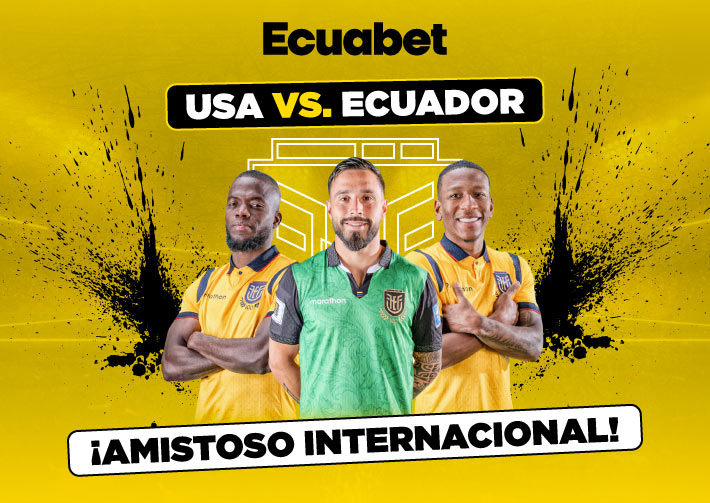 Estados Unidos vs Ecuador: amistoso internacional con las mejores cuotas y mercados del país en Ecuabet. ¡Entra ya!