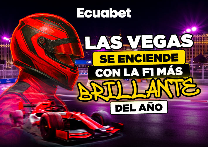 Apuestas de la F1 GP Las Vegas, una de las últimas carreras del Calendario F1 con las mejores cuotas y mercados del país. ¡Registrate ya!