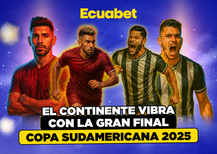 Apuestas de la final Copa Sudamericana con los mejores mercados y cuotas del país. ¡Ingresa ya!