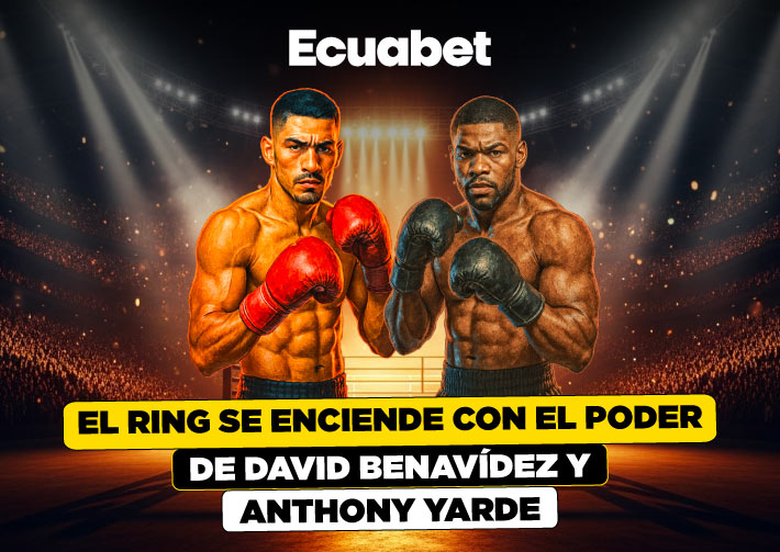 David Benavídez vs Anthony Yarde se enfrentan por el título de peso semipesado. Esta es una gran oportunidad para que ganes con tus pronósticos en Ecuabet. ¡Ingresa ya!