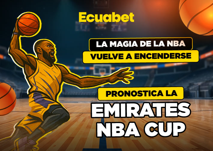 Emirates NBA Cup 2025 en Las Vegas con semifinales, equipos clasificados y cuotas destacadas para apostar en Ecuabet