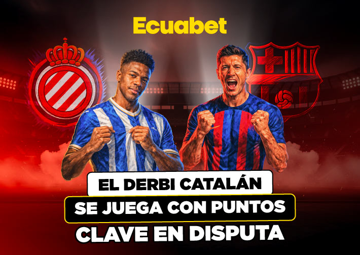 Español vs FC Barcelona, partido de La Liga española el 3 de enero 2026 en el RCDE Stadium. Análisis completo para apuestas deportivas Ecuador con pronósticos Ecuabet, cuotas actualizadas, estrategias para ganar y mercados de la mejor casa de pronósticos deportivos Ecuador.