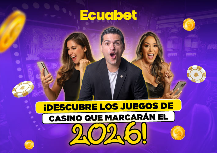 Disfruta de los mejores juegos de casino en Ecuabet, regístrate y encuentra diferentes colecciones con posibilidades reales de ganar mientras disfrutas.