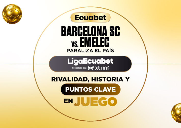 Pronóstico Barcelona SC vs Emelec 2026 con análisis de tácticas, jugadores claves y posibles resultados del Clásico del Astillero en la Liga Ecuabet Ecuador.