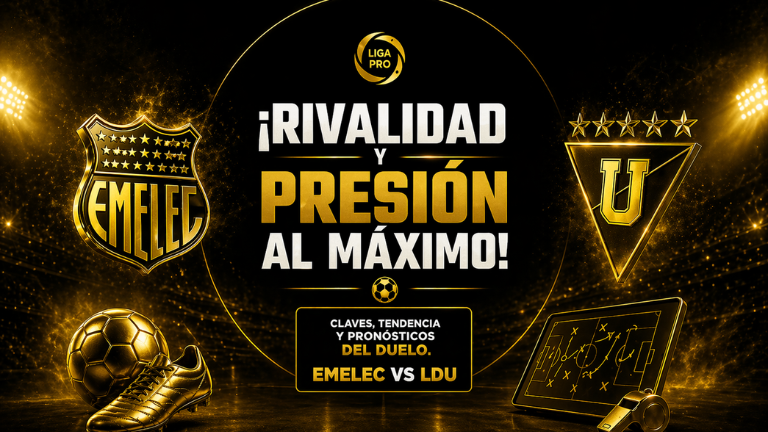 Emelec vs Liga: todo lo que debes saber para pronosticar en Ecuabet