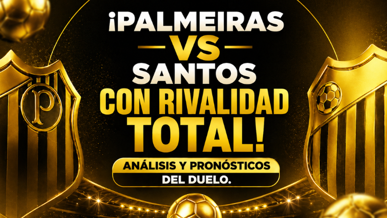 Palmeiras vs Santos análisis de apuestas y pronósticos del Brasileirao 2026