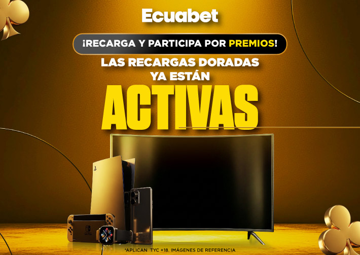 Recargas doradas Ecuabet