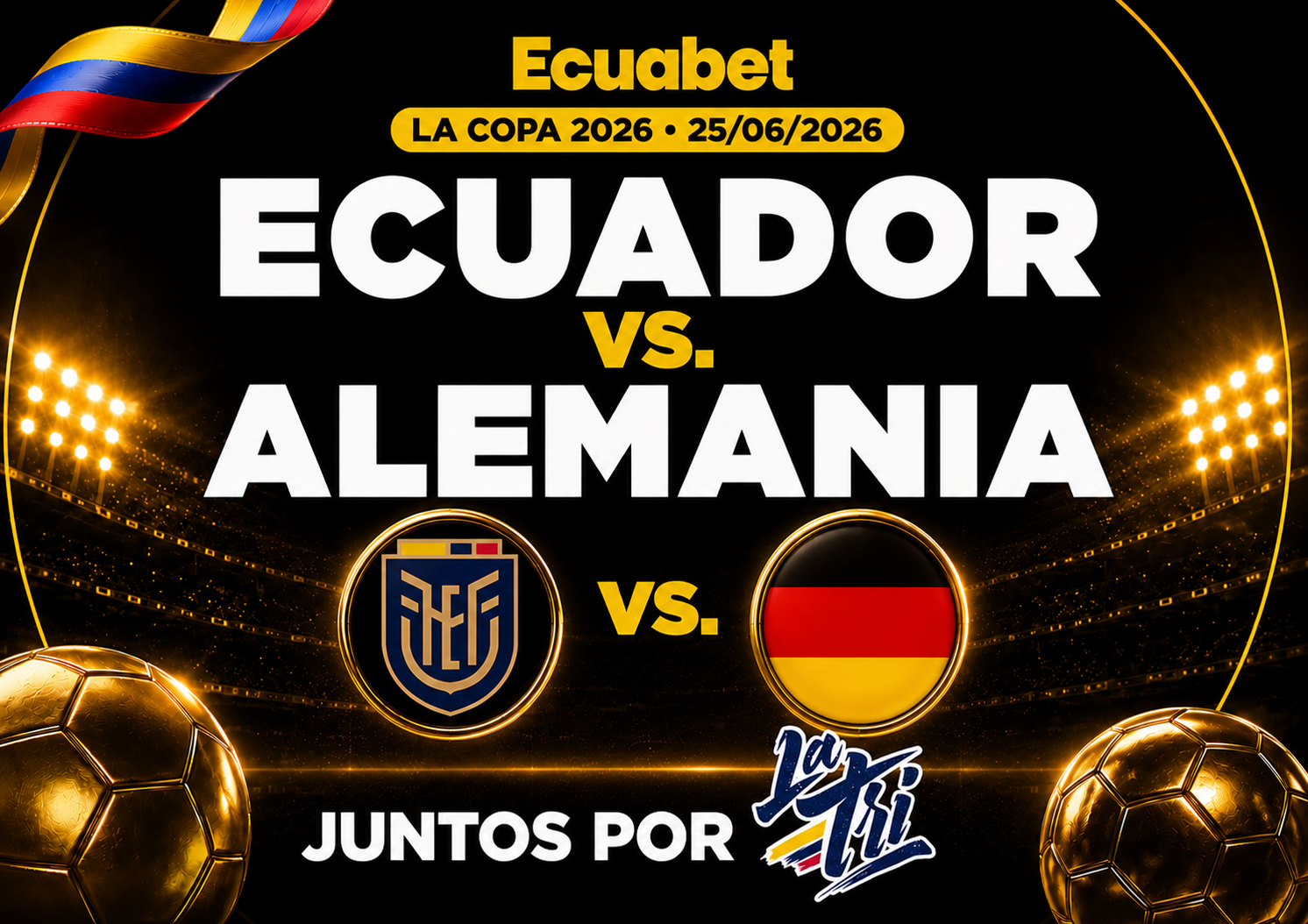 Ecuador vs Alemania pronóstico aquí