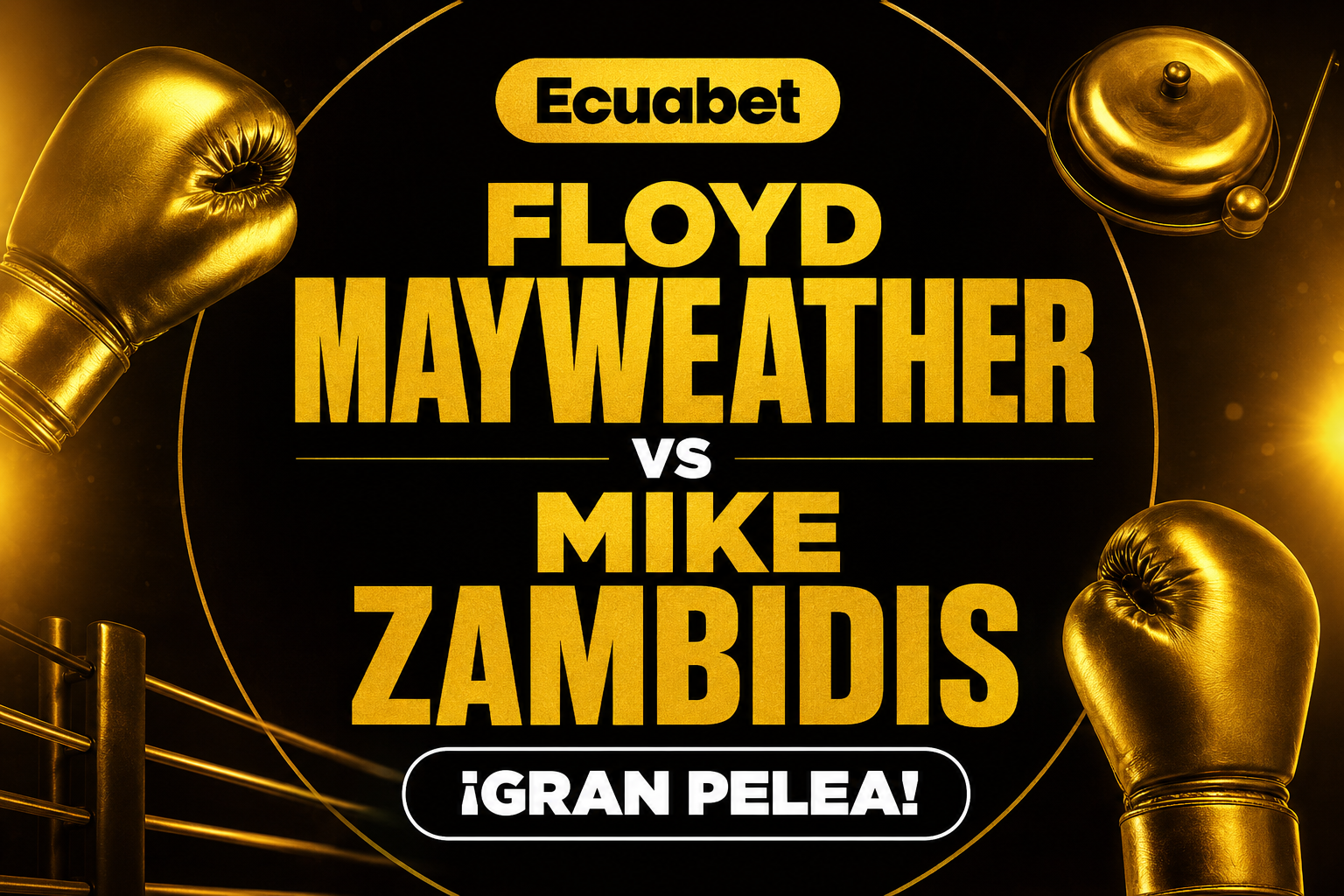 Floyd Mayweather vs Mike Zambidis ¡No te lo pierdas!