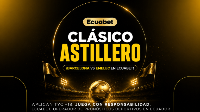 Clásico Astillero ¡Barcelona vs Emelec en Ecuabet!