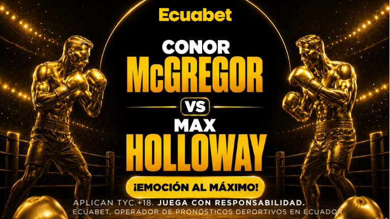 ConorMcGregor vs MaxHolloway Ecuabet