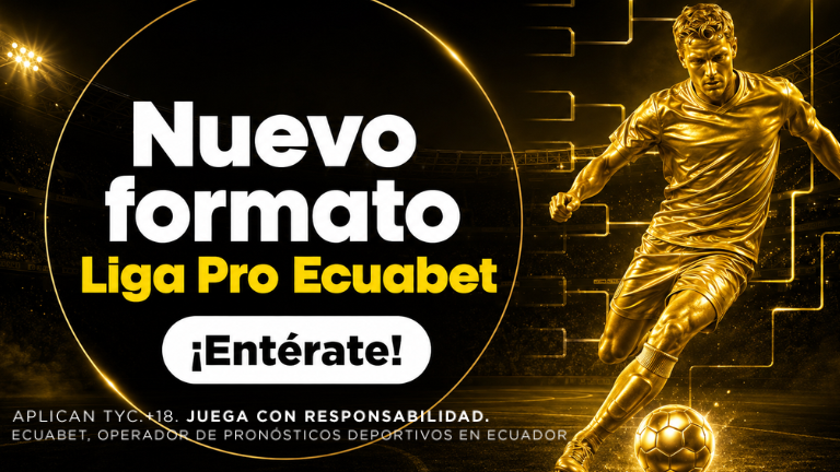 Nuevo formato Liga Pro Ecuabet 2026 con fase inicial de 30 fechas y liguillas para definir campeón, cupos internacionales y descenso.
