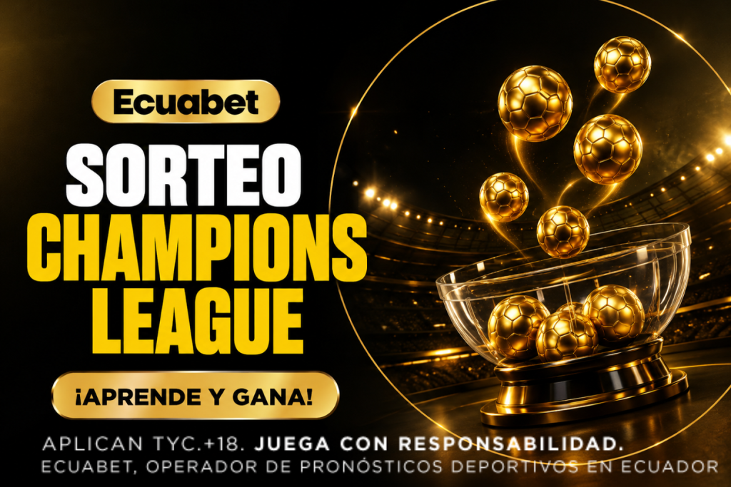 Sorteo Champions League con 36 equipos distribuidos en cuatro bombos para definir los ocho rivales de cada club en la fase de liga.