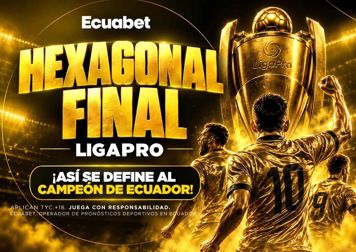 Hexagonal final LigaPro: así se define al campeón de Ecuador