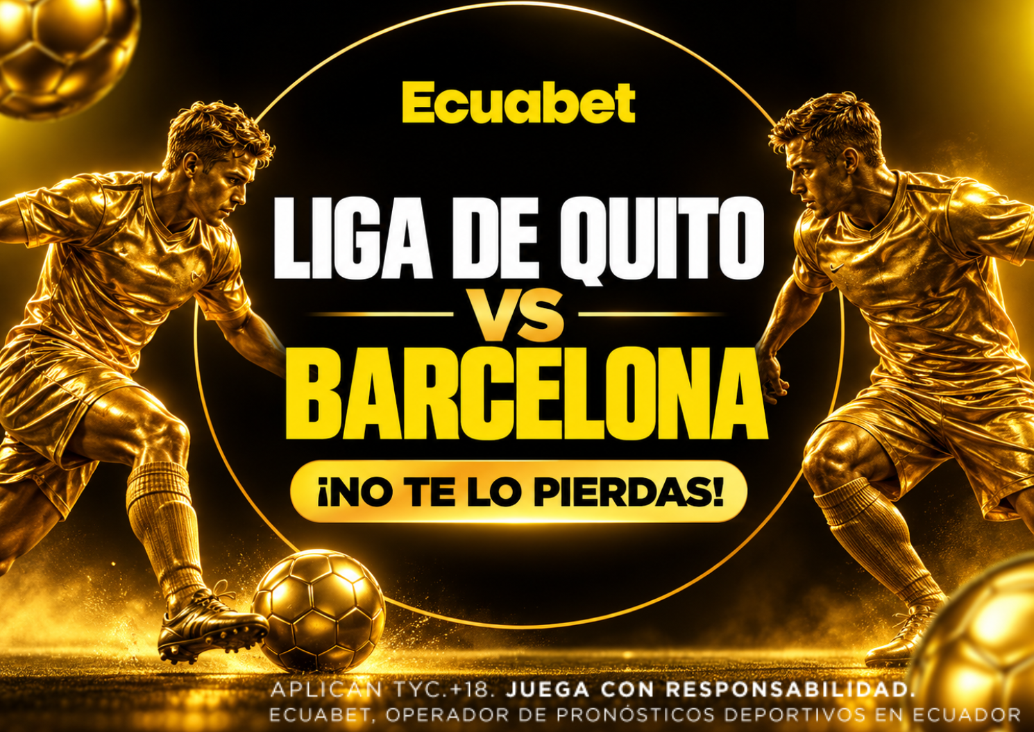 El clásico de la Liga Ecuabet promete emociones y buen juego, haz tu pronóstico en Ecuabet.