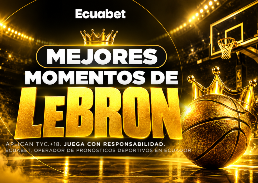 Récords de LeBron en la NBA durante sus mejores momentos con Cleveland, Miami y Los Angeles Lakers.